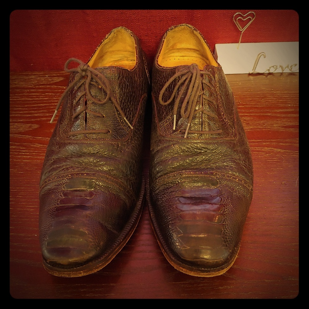 Magnanni Ostrich Dress Shoes